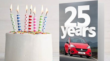 From Supermini to Supermodels - Vauxhall Corsa celebrates 25 years with most attractive deal ever