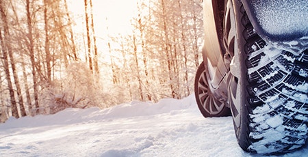 Get to grips with winter tyres when driving abroad