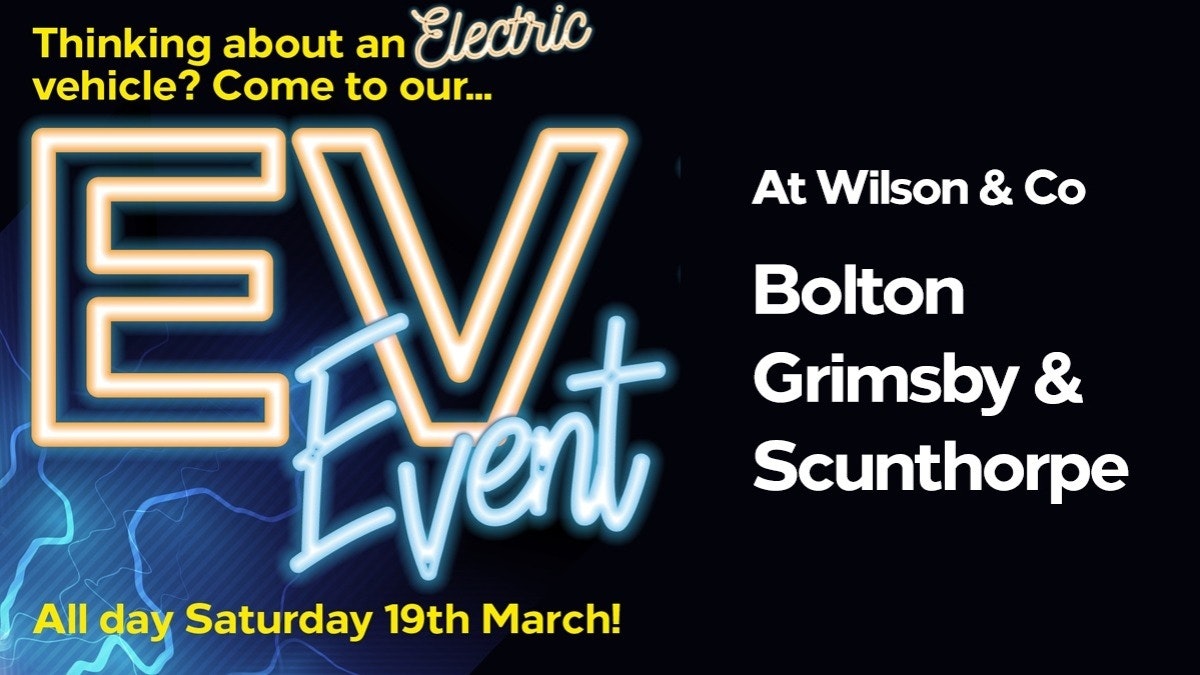 Wilson & Co Electric Event All Day Saturday 19th March