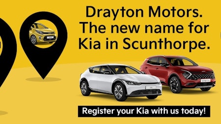 Drayton Motors are the new name for Kia in Scunthorpe
