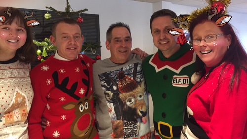 Christmas Jumper Day at Wilson and Co