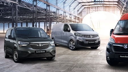 VAUXHALL IS THE UK’S BEST-SELLING ELECTRIC VAN MANUFACTURER