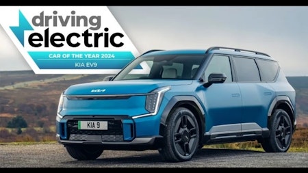 KIA EV9 NAMED 'CAR OF THE YEAR' AT 2024 DRIVINGELECTRIC AWARDS