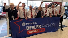Wilson and Co Grimsby celebrates award win for excellent Motability customer service