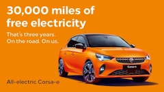 VAUXHALL OFFERS NEW CORSA-E BUYERS A FREE HOME CHARGER AND 30,000 FREE GREEN MILES OF ELECTRICITY
