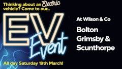 Wilson & Co Electric Event All Day Saturday 19th March