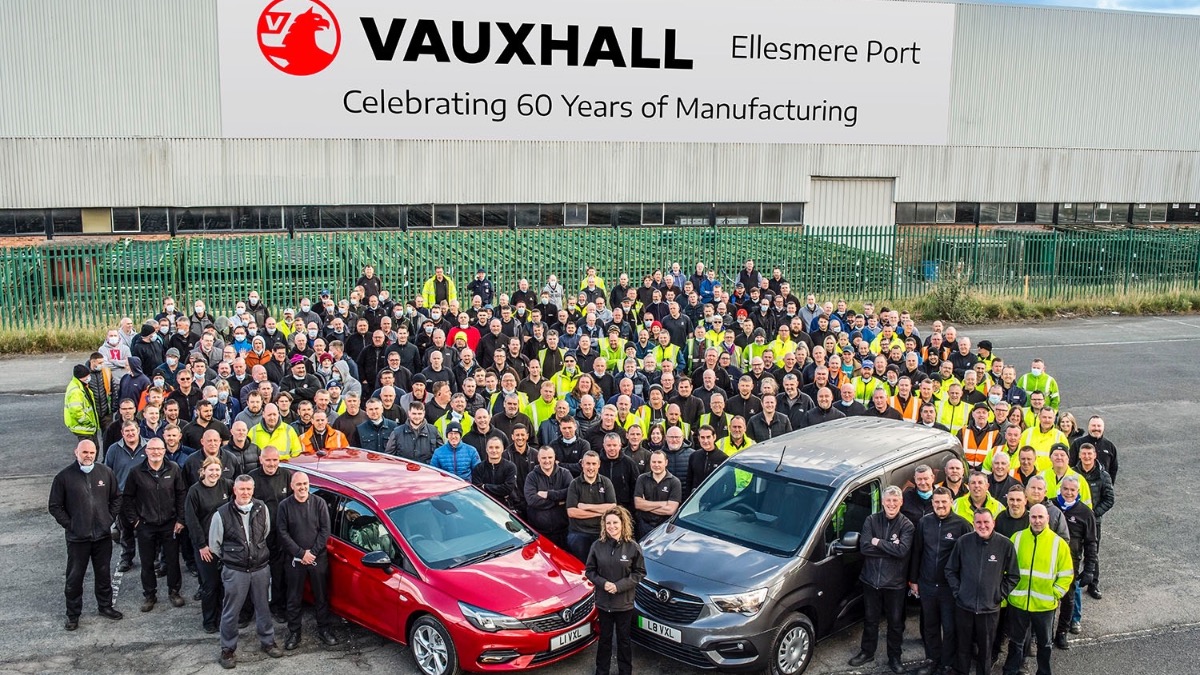 DIAMOND JUBILEE: VAUXHALL CELEBRATES 60 YEARS OF MANUFACTURING AT ELLESMERE PORT FACILITY