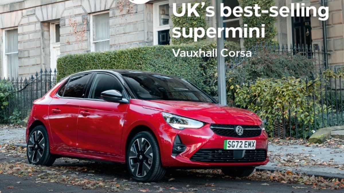 VAUXHALL CORSA IS THE UK’S BEST-SELLING SUPERMINI