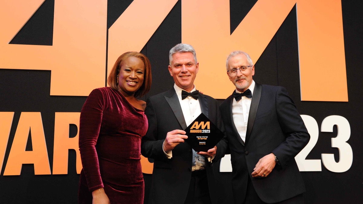 MANUFACTURER OF THE YEAR FOR KIA AT AM AWARDS 2023