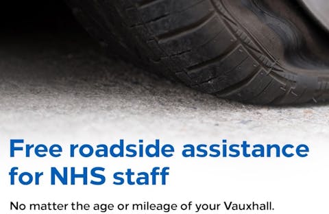Free Roadside Assistance for NHS Staff