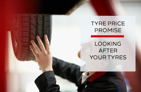 Tyre Promise - we won't be beaten on price