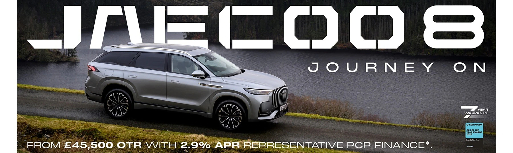 JAECOO 8 SHS New Car Offer