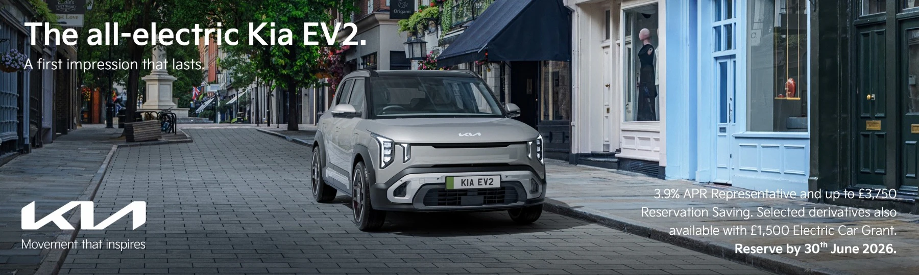 The Kia EV2 New Car Offer