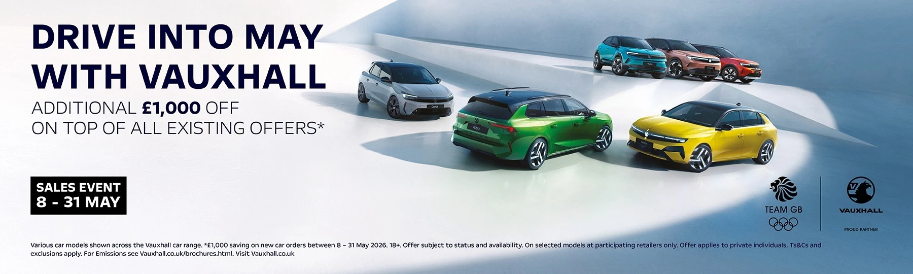 vauxhall  Event Offer